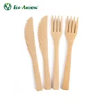 Popular Hot Sale Eco Friendly Bamboo Cutlery Set Bamboo Spoon Fork Reusable Bamboo Cutlery Set - Image 6